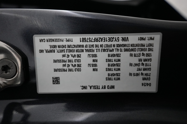 2024 Tesla Model 3