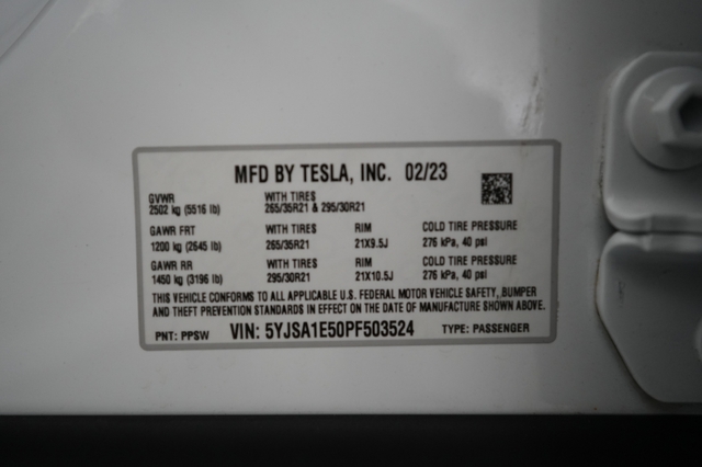 2023 Tesla Model S