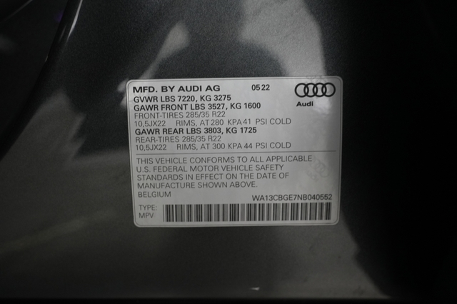 2022 Audi e-tron S Sportback