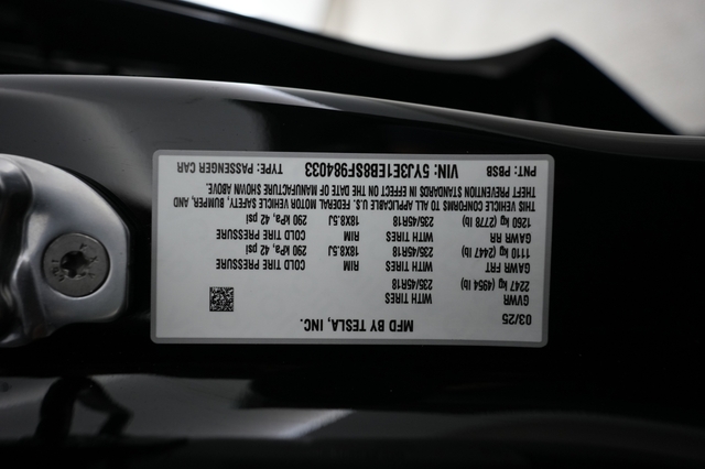 2025 Tesla Model 3