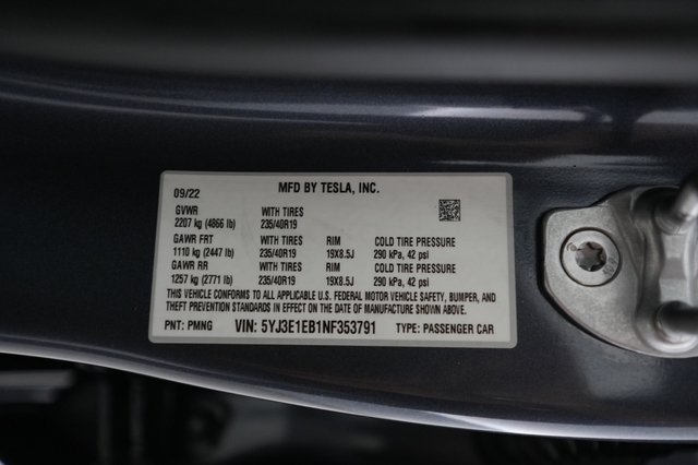2022 Tesla Model 3