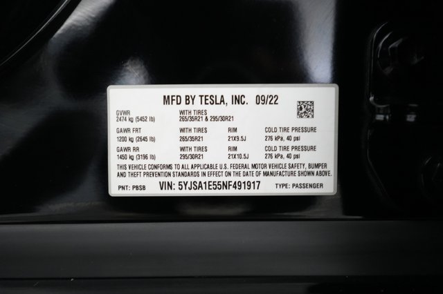 2022 Tesla Model S — photo 24 of 24