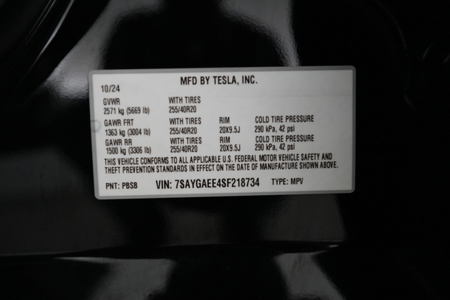 2025 Tesla Model Y