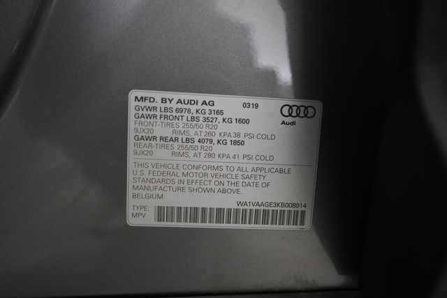 2019 Audi e-tron