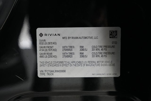 2022 Rivian R1T — photo 20 of 20