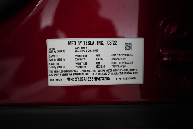 2022 Tesla Model S