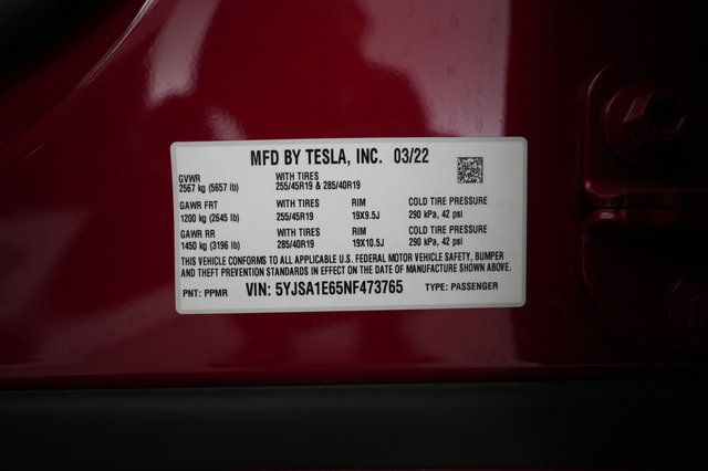 2022 Tesla Model S — photo 22 of 22