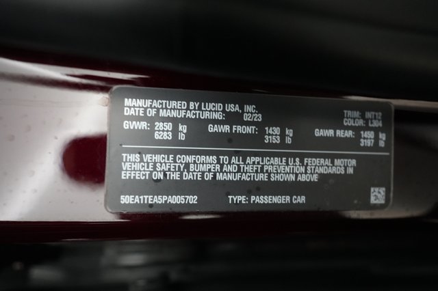 2023 Lucid Air — photo 21 of 22