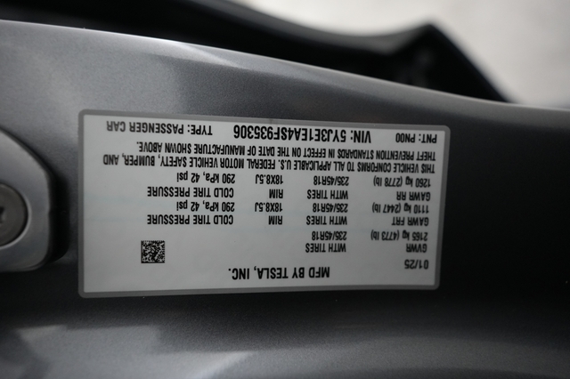 2025 Tesla Model 3