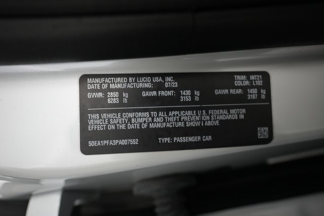 2023 Lucid Air — photo 24 of 24