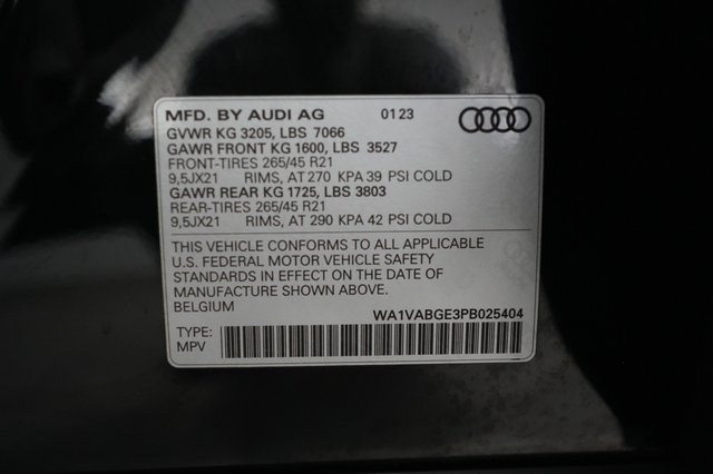 2023 Audi e-tron — photo 21 of 21
