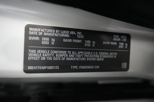 2023 Lucid Air — photo 21 of 21