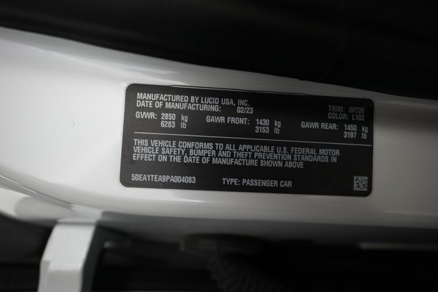 2023 Lucid Air — photo 21 of 21