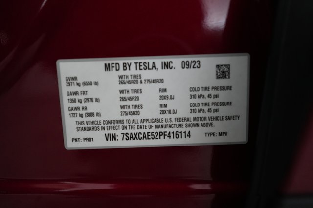 2023 Tesla Model X — photo 23 of 23
