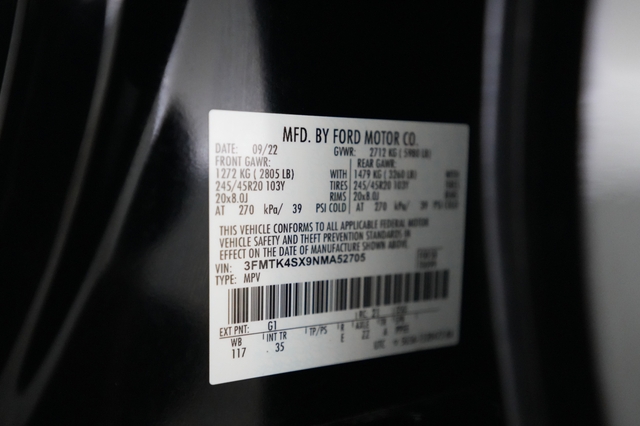 2022 Ford Mustang Mach-E