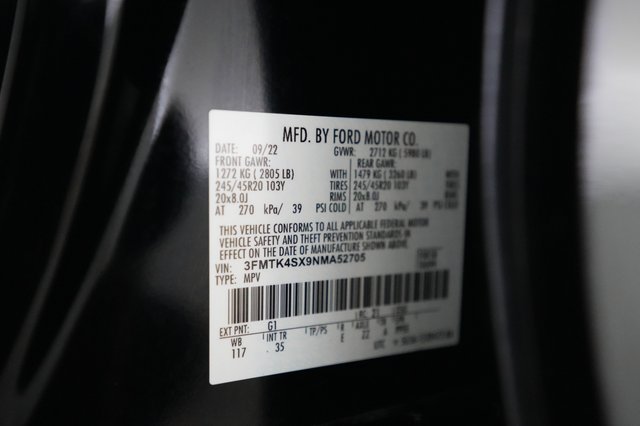 2022 Ford Mustang Mach-E — photo 21 of 21