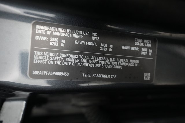 2023 Lucid Air — photo 21 of 21