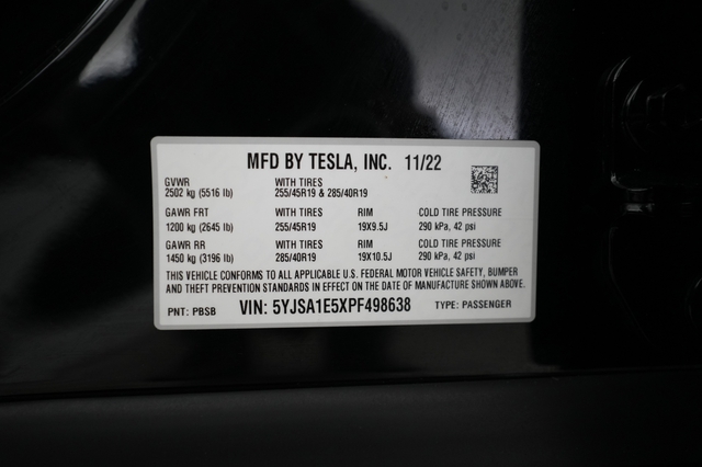 2023 Tesla Model S