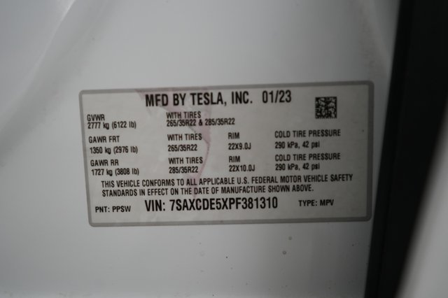 2023 Tesla Model X — photo 22 of 22