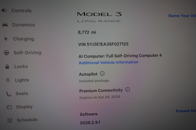 2025 Tesla Model 3