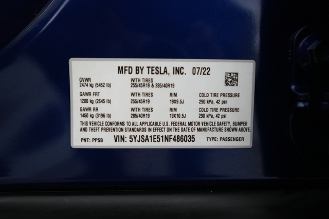 2022 Tesla Model S