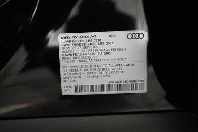 2024 Audi SQ8 e-tron