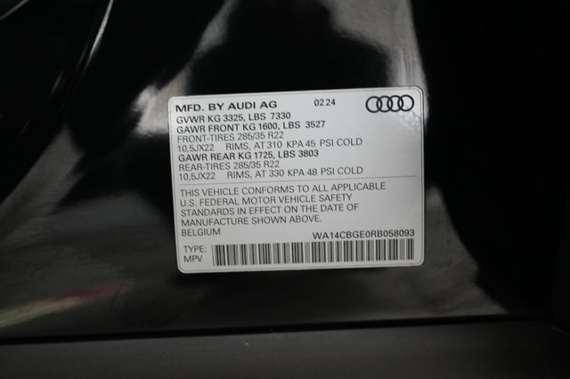 2024 Audi SQ8 e-tron — photo 22 of 22