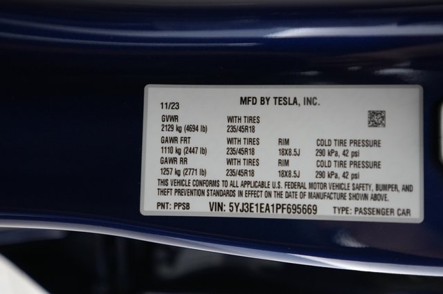 2023 Tesla Model 3 — photo 22 of 22