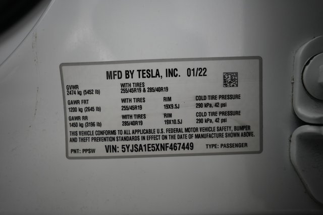 2022 Tesla Model S — photo 22 of 22