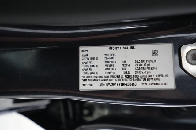 2024 Tesla Model 3 — photo 21 of 21