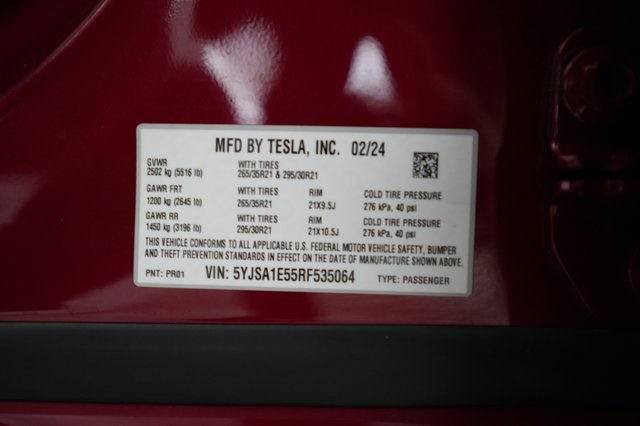 2024 Tesla Model S — photo 22 of 22