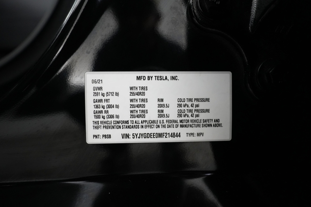 2021 Tesla Model Y