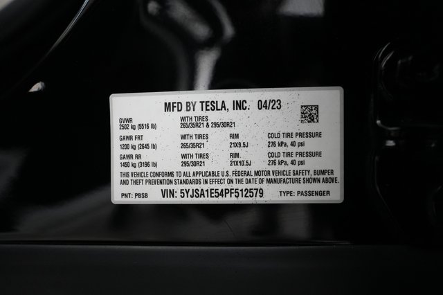 2023 Tesla Model S — photo 21 of 21