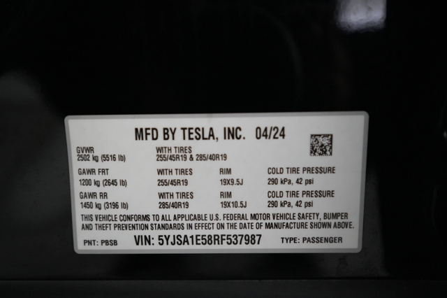2024 Tesla Model S