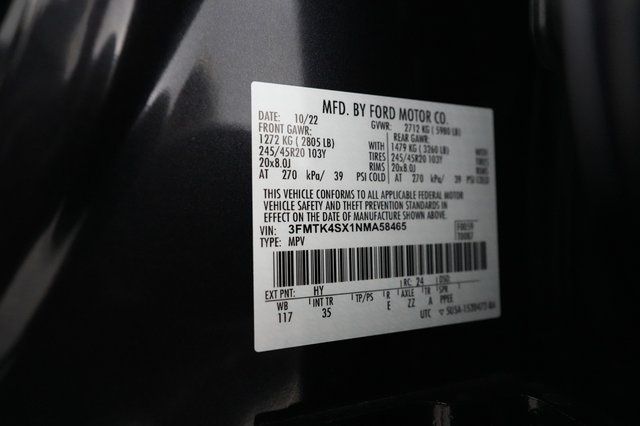 2022 Ford Mustang Mach-E — photo 21 of 21