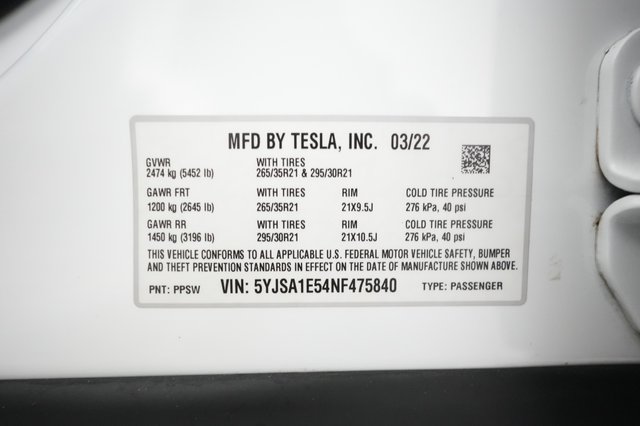 2022 Tesla Model S — photo 24 of 24
