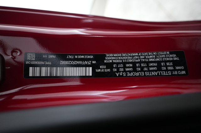 2024 Fiat 500e