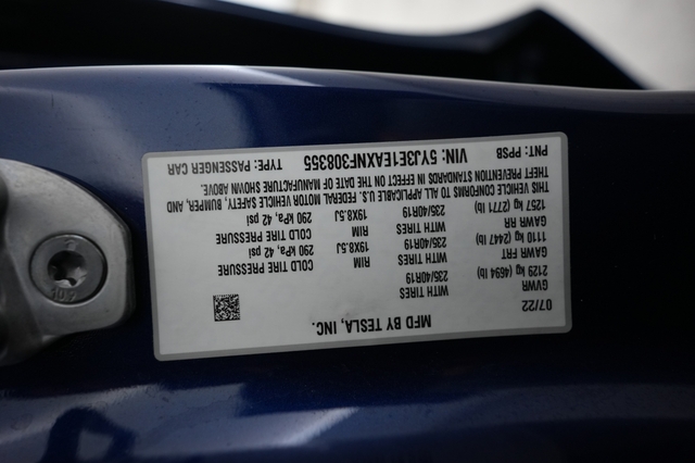 2022 Tesla Model 3