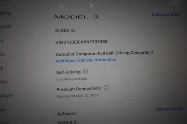2022 Tesla Model 3