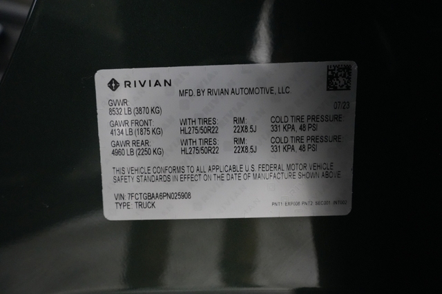 2023 Rivian R1T