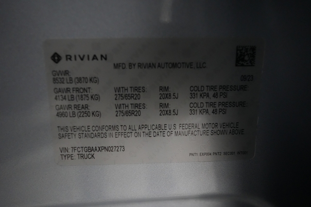 2023 Rivian R1T