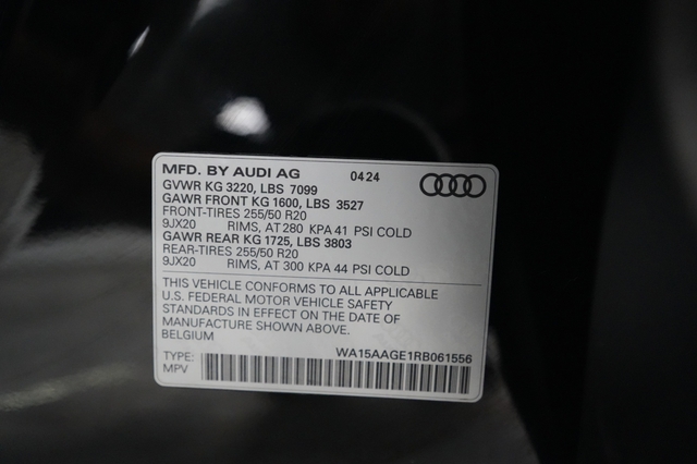 2024 Audi Q8 e-tron