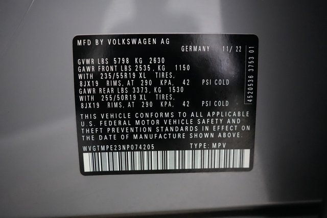 2022 Volkswagen ID.4 — photo 21 of 21