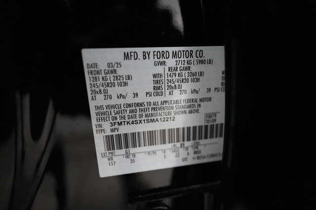 2025 Ford Mustang Mach-E