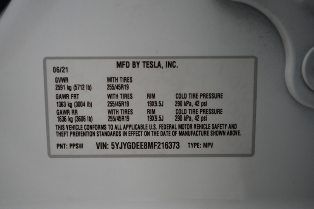 2021 Tesla Model Y