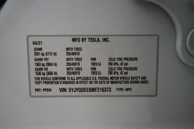 2021 Tesla Model Y — photo 21 of 21