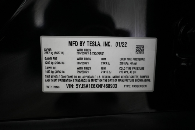 2022 Tesla Model S