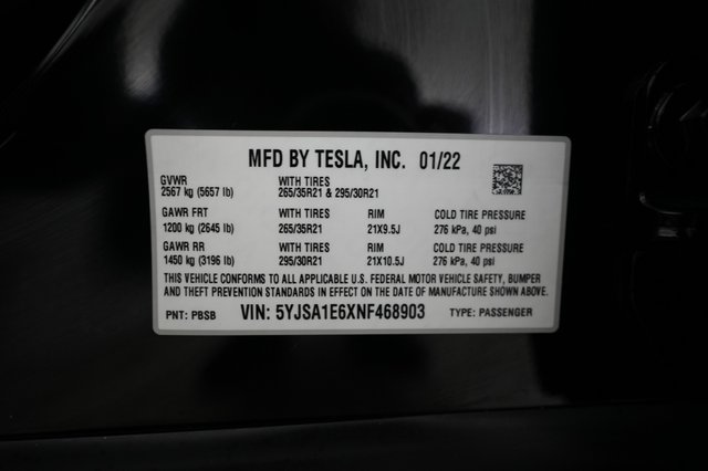 2022 Tesla Model S — photo 24 of 24