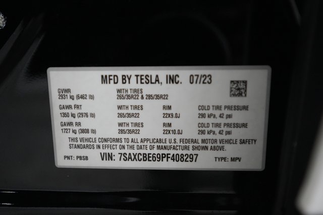 2023 Tesla Model X — photo 27 of 28