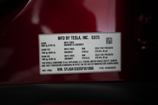 2025 Tesla Model S — photo 22 of 22